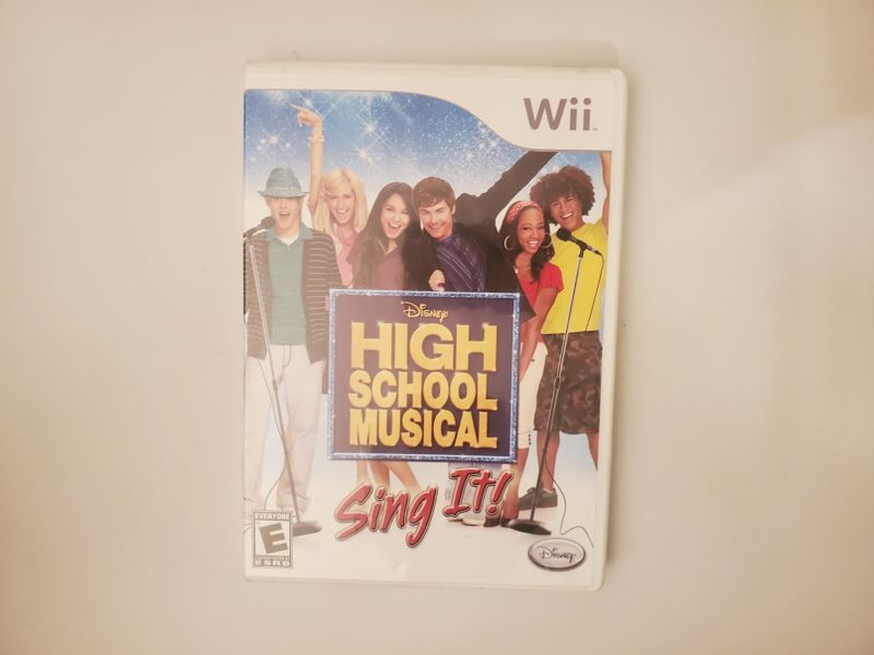 Nintendo Wii High School Musical Sing It! video game