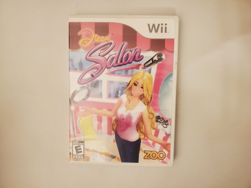 Nintendo Wii Dream Salon video game