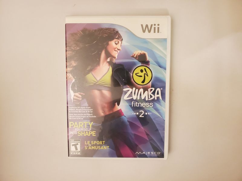 Nintendo Wii Zumba Fitness 2 video game