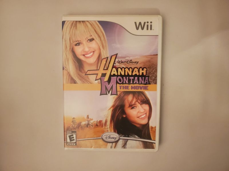 Nintendo Wii Hannah Montana The Movie video game