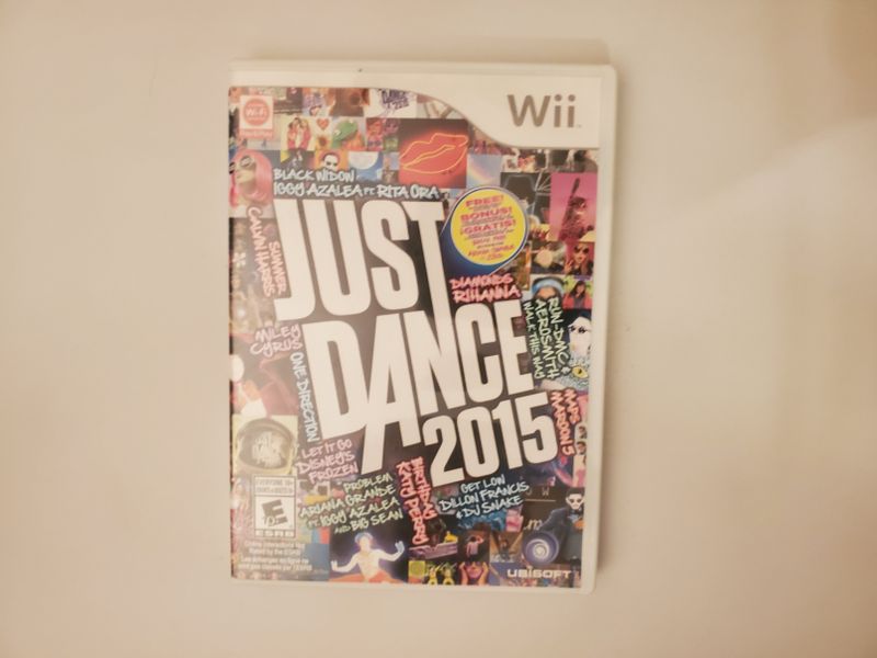 Nintendo Wii Just Dance 2015 video game