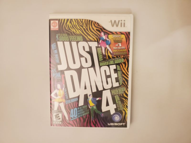 Nintendo Wii Just Dance 4 video game