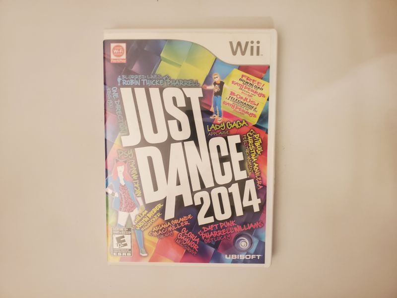 Nintendo Wii Just Dance 2014 video game