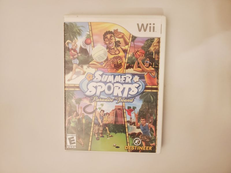 Nintendo Wii Summer Sports Paradise Island video game