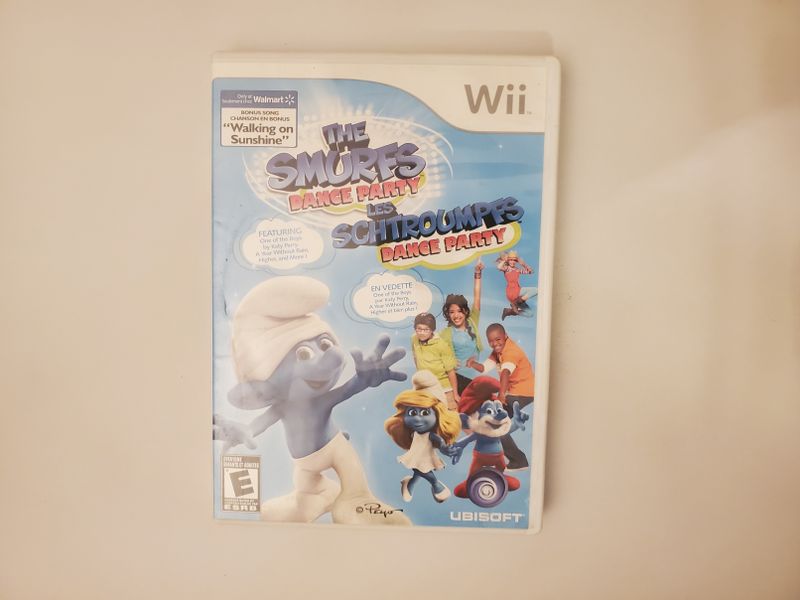 Nintendo Wii The Smurfs Dance Party video game