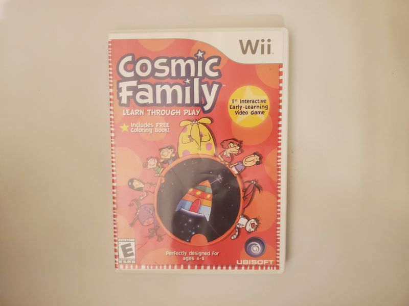 Nintendo Wii Cosmic Family video game