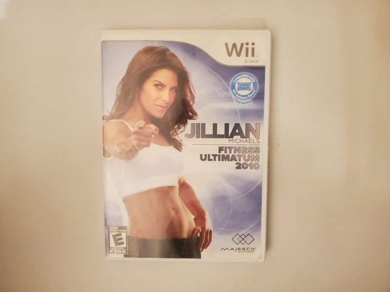 Nintendo Wii Jillian Michaels Fitness Ultimatum 2010 video game