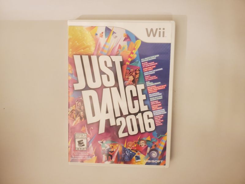Nintendo Wii Just Dance 2016 video game