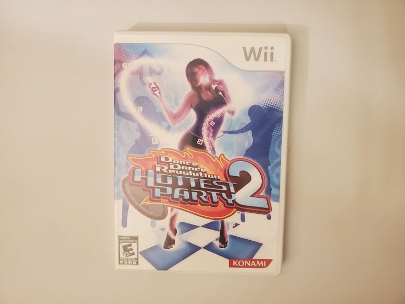 Nintendo Wii Dance Dance Revolution Hottest Party 2 video game