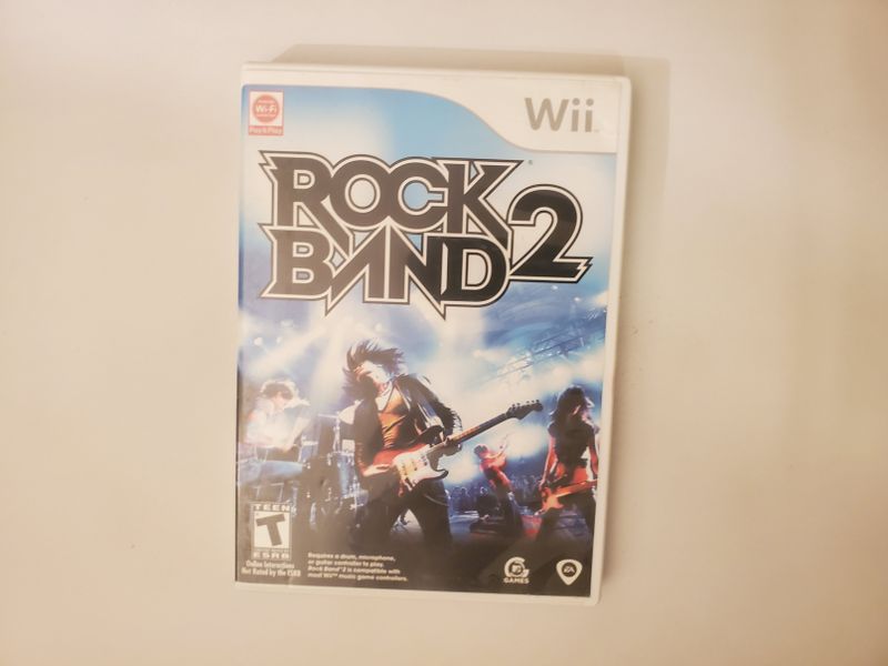 Nintendo Wii Rock Band 2 video game
