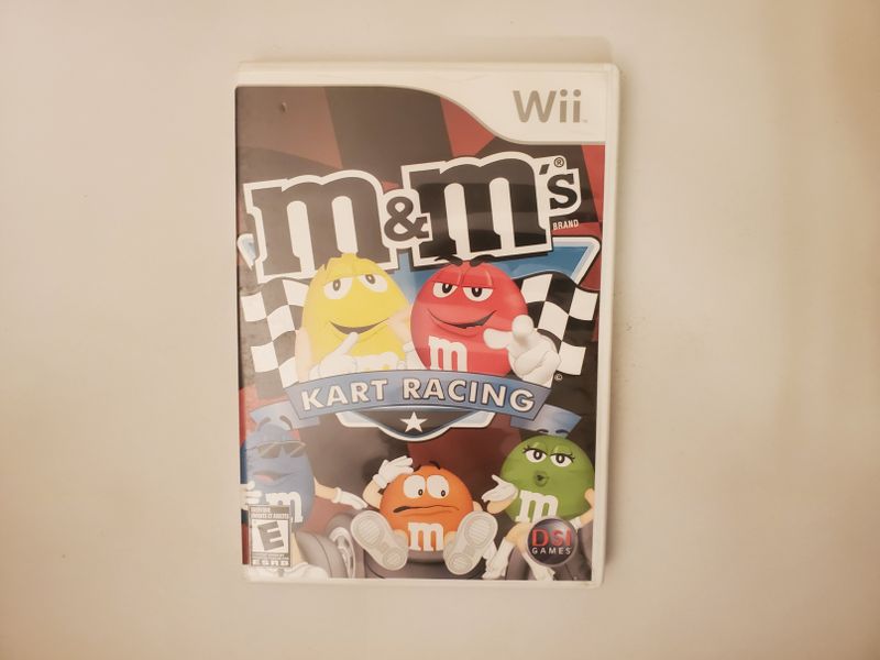 Nintendo Wii M&M's Kart Racing video game