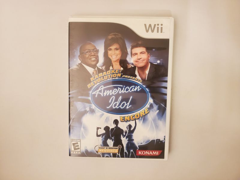 Nintendo Wii Karaoke Revolution Presents: American Idol Encore video game