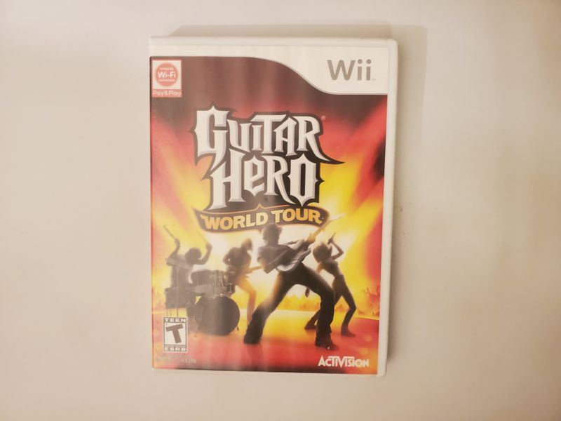 Nintendo Wii Guitar Hero World Tour video game