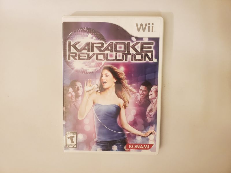 Nintendo Wii Karaoke Revolution video game