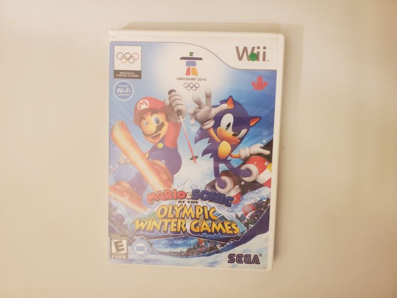 Nintendo Wii Mario & Sonic at the Olympic Winter Games video game