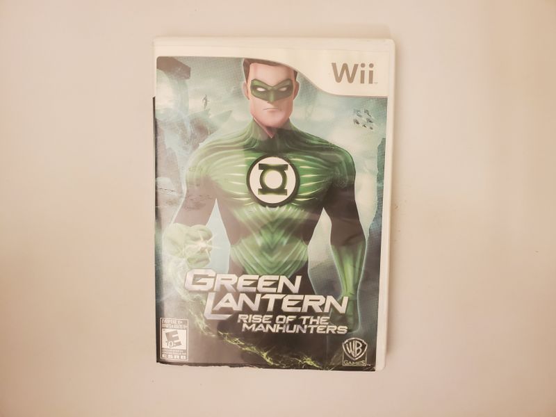 Nintendo Wii Green Lantern: Rise of the Manhunters video game
