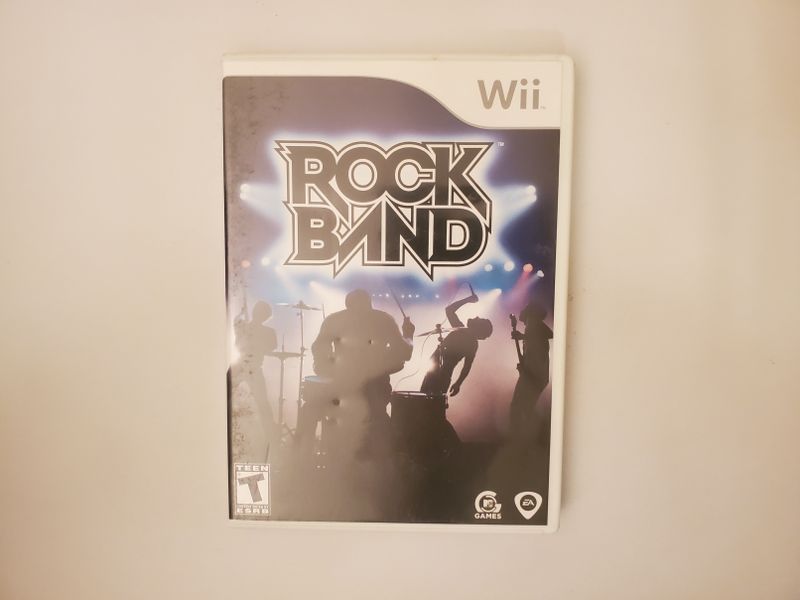 Nintendo Wii Rock Band video game
