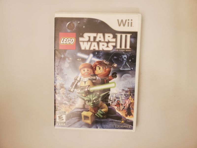 Nintendo Wii LEGO Star Wars III: The Clone Wars video game
