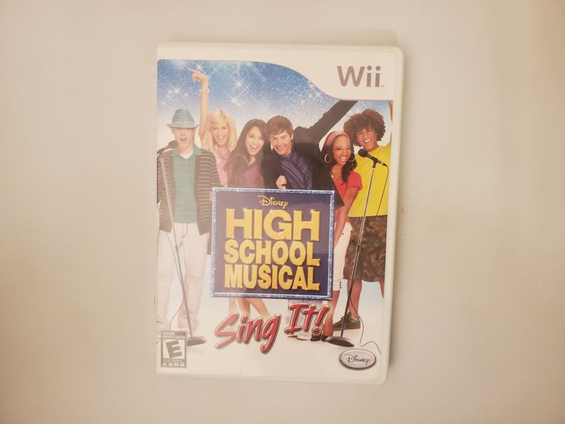 Nintendo Wii High School Musical Sing It! video game