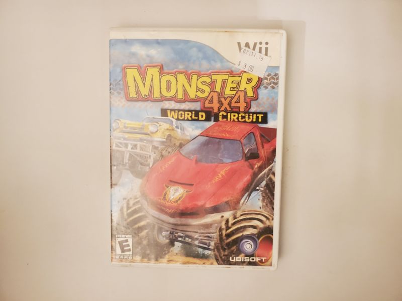 Nintendo Wii Monster 4x4 World Circuit video game