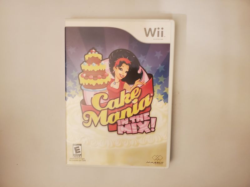 Nintendo Wii Cake Mania: In the Mix! video game