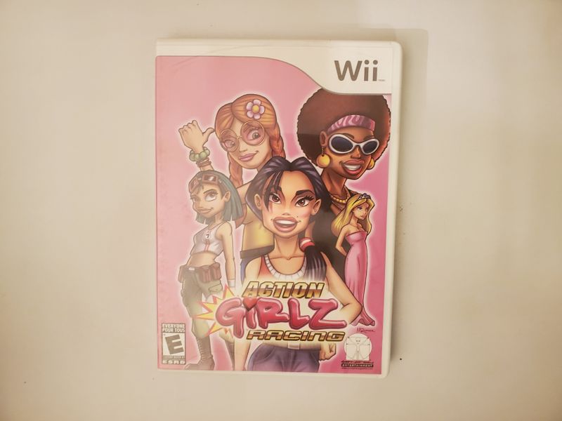 Nintendo Wii Action Girlz Racing video game