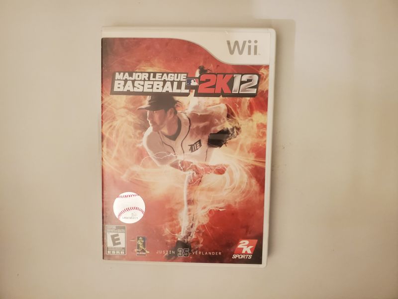 Nintendo Wii Major League Baseball 2K12 video game