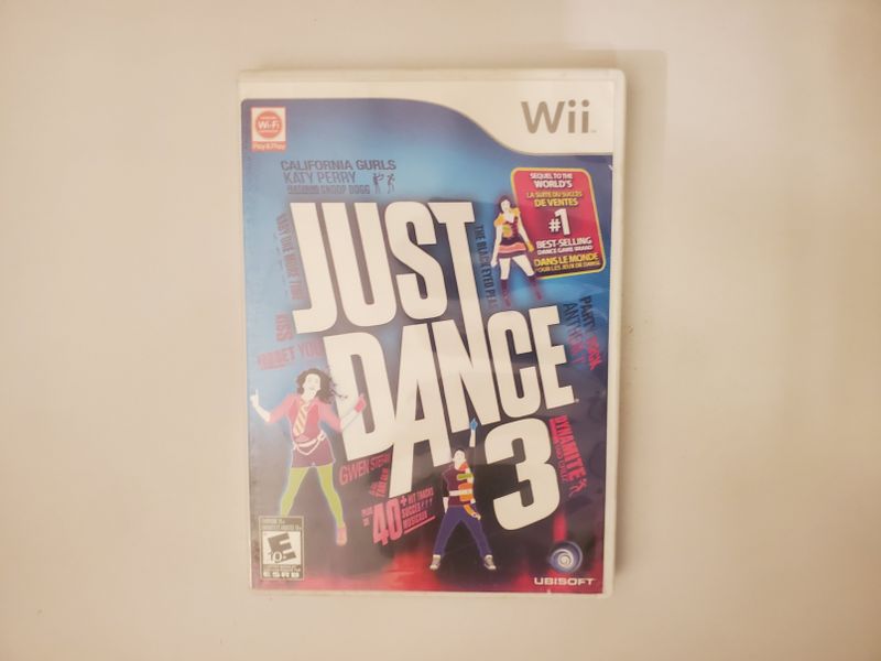 Nintendo Wii Just Dance 3 video game