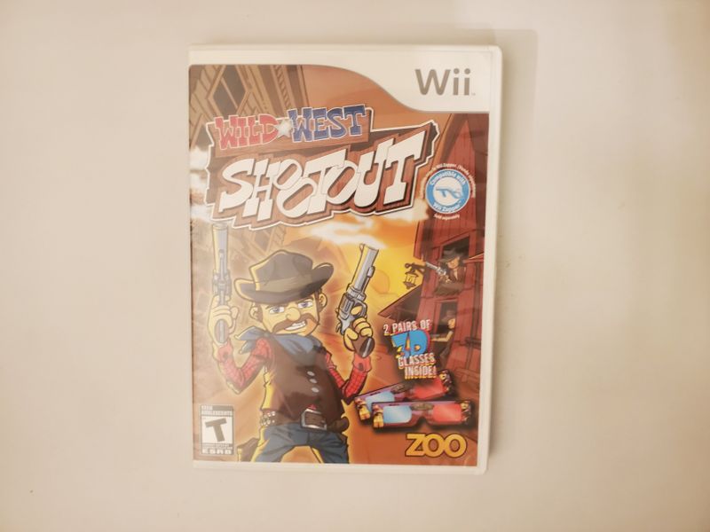 Nintendo Wii Wild West Shootout video game