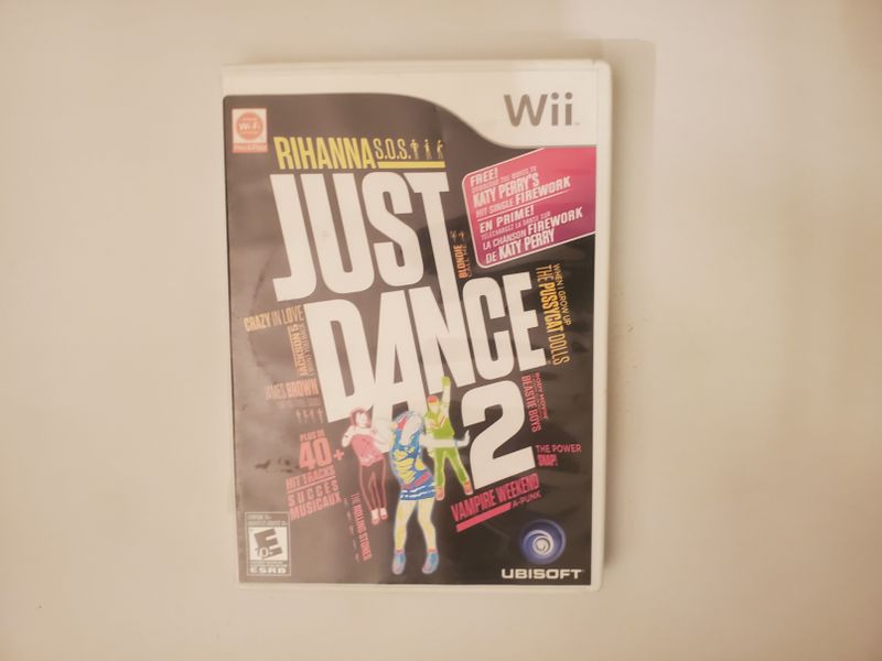 Nintendo Wii Just Dance 2 video game