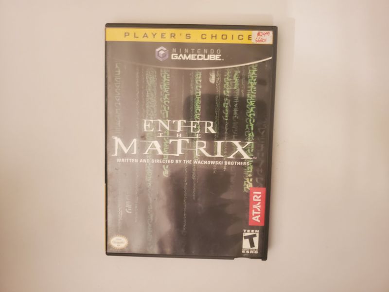 Nintendo GameCube Enter The Matrix Player's Choice video game