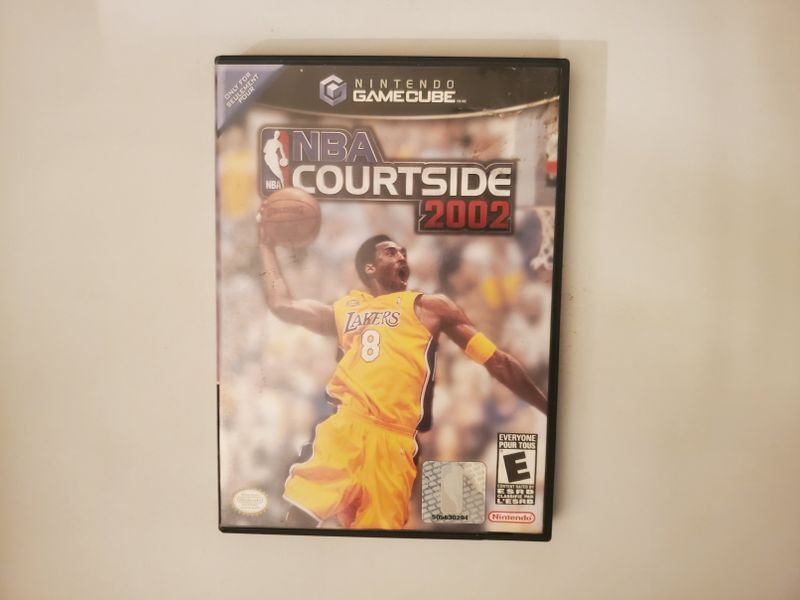 Nintendo GameCube NBA Courtside 2002 video game
