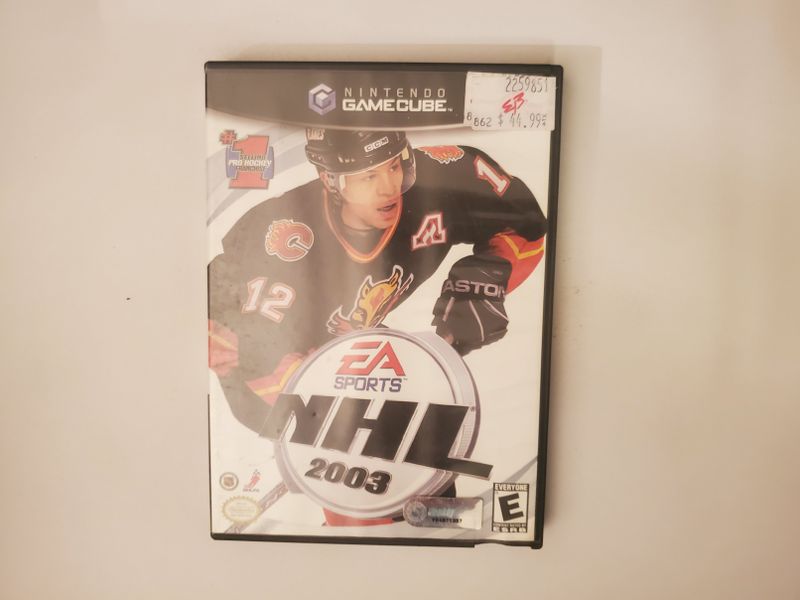 Nintendo Gamecube NHL 2003 video game