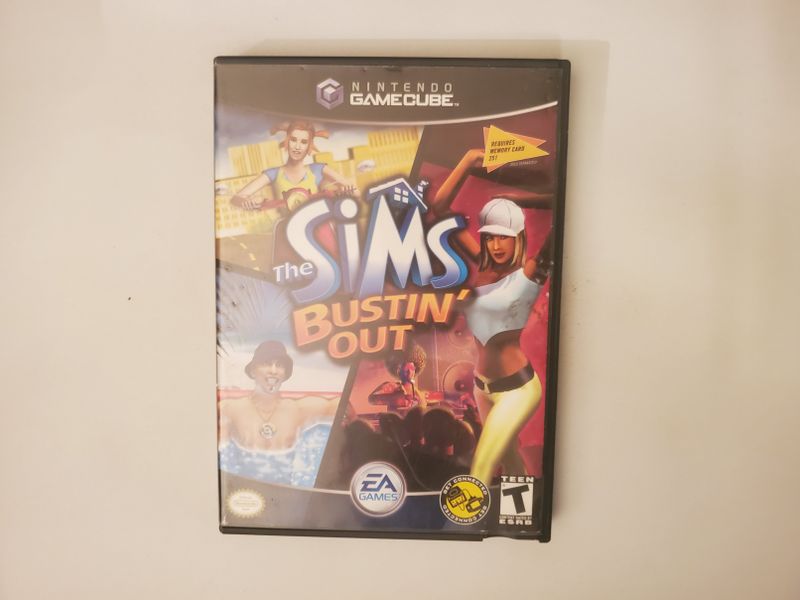 Nintendo GameCube The Sims Bustin' Out video game