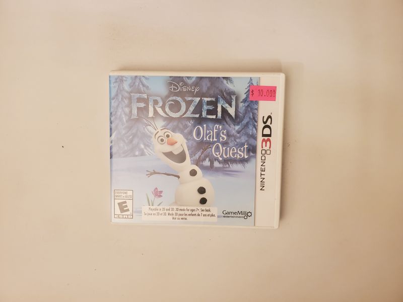 Nintendo 3DS Disney Frozen: Olaf's Quest video game