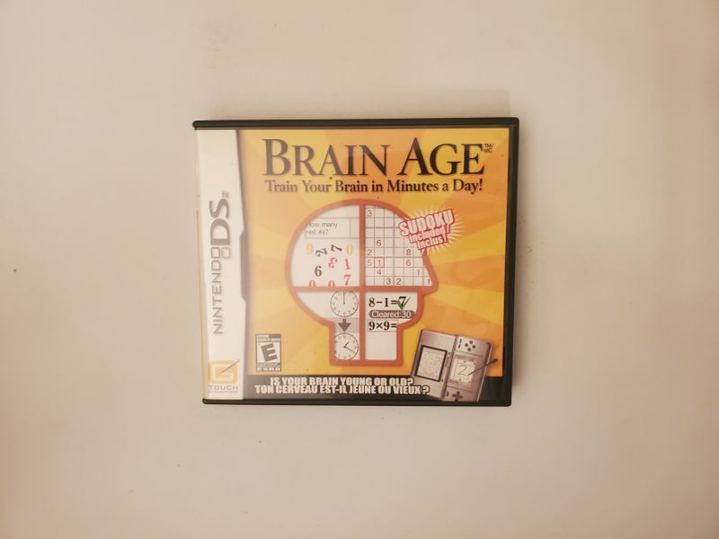 Nintendo DS Brain Age: Train Your Brain in Minutes a Day! video game