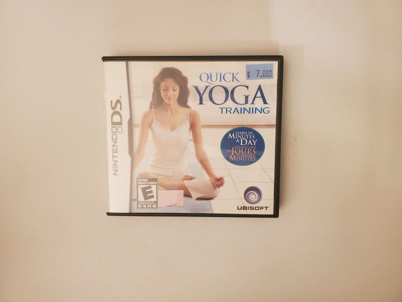 Nintendo DS Quick Yoga Training video game