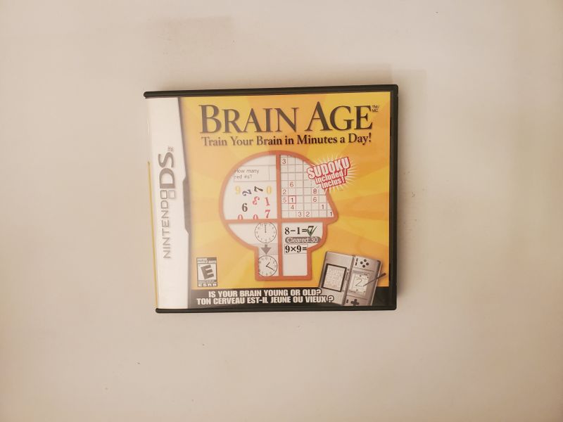 Nintendo DS Brain Age: Train Your Brain in Minutes a Day! video game