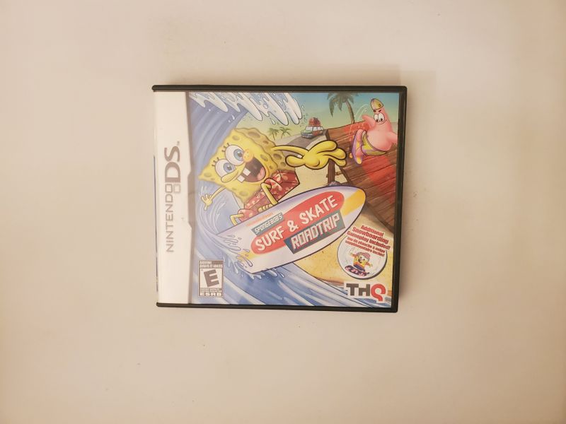 Nintendo DS SpongeBob's Surf & Skate Roadtrip video game