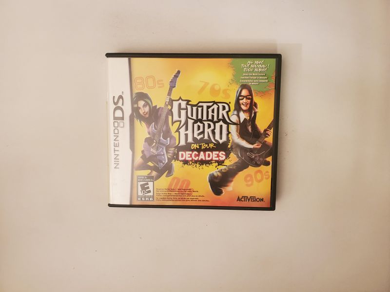 Nintendo DS Guitar Hero On Tour Decades video game