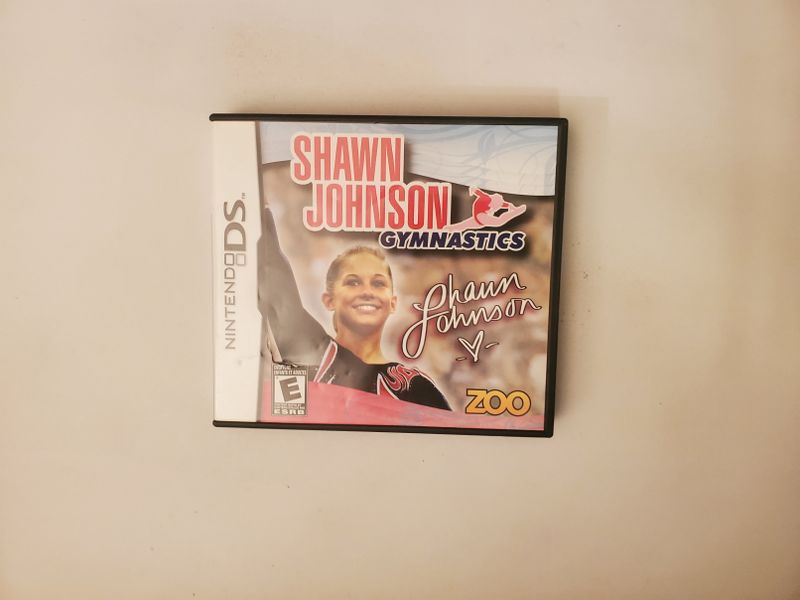 Nintendo DS Shawn Johnson Gymnastics video game