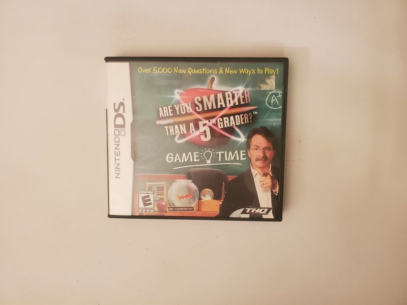 Nintendo DS Are You Smarter Than a 5th Grader? Game Time video game