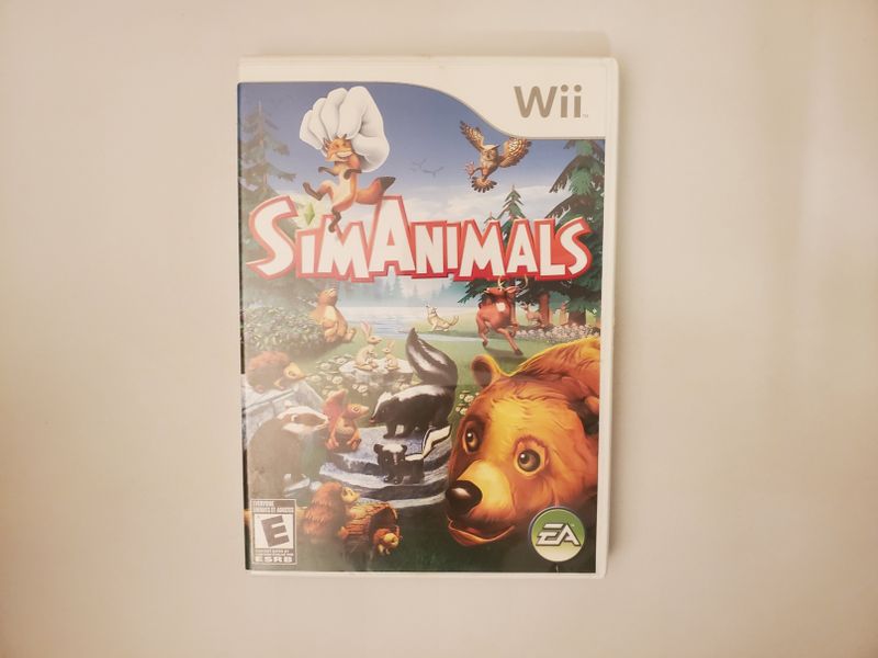 Nintendo Wii SimAnimals video game