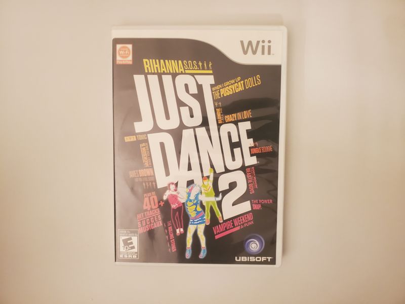 Nintendo Wii Just Dance 2 video game