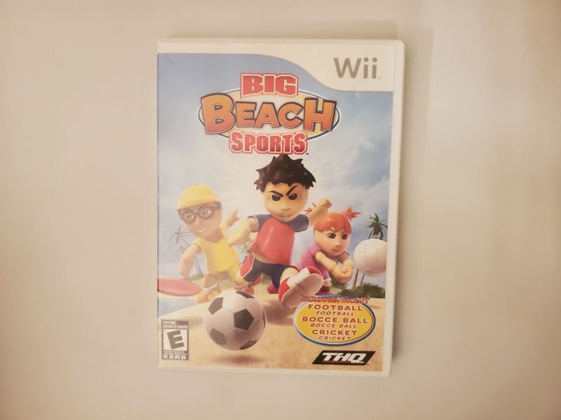 Nintendo Wii Big Beach Sports video game