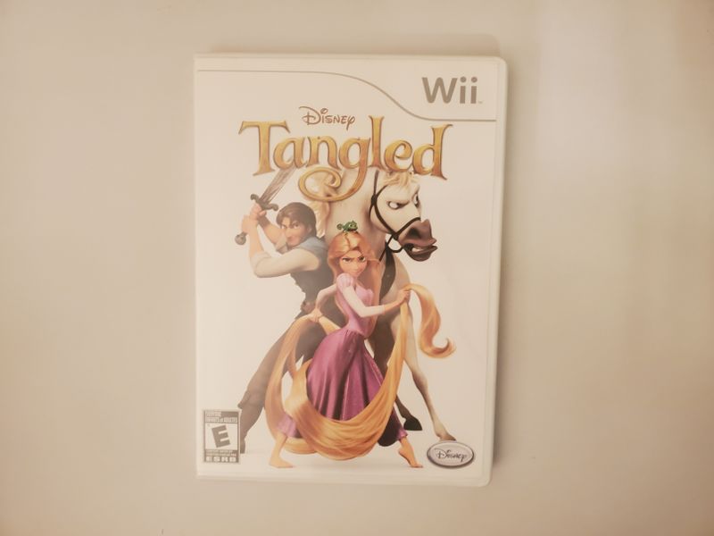 Nintendo Wii Disney Tangled video game