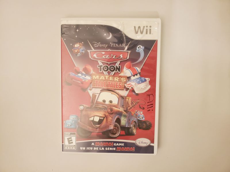Nintendo Wii Cars Toon Mater's Tall Tales video game