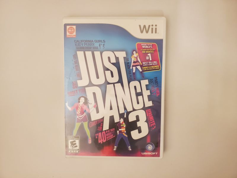 Nintendo Wii Just Dance 3 video game