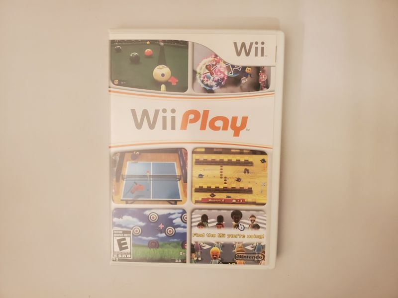 Nintendo Wii Wii Play video game