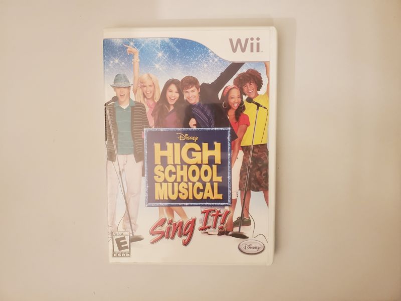 Nintendo Wii Disney High School Musical: Sing It! video game